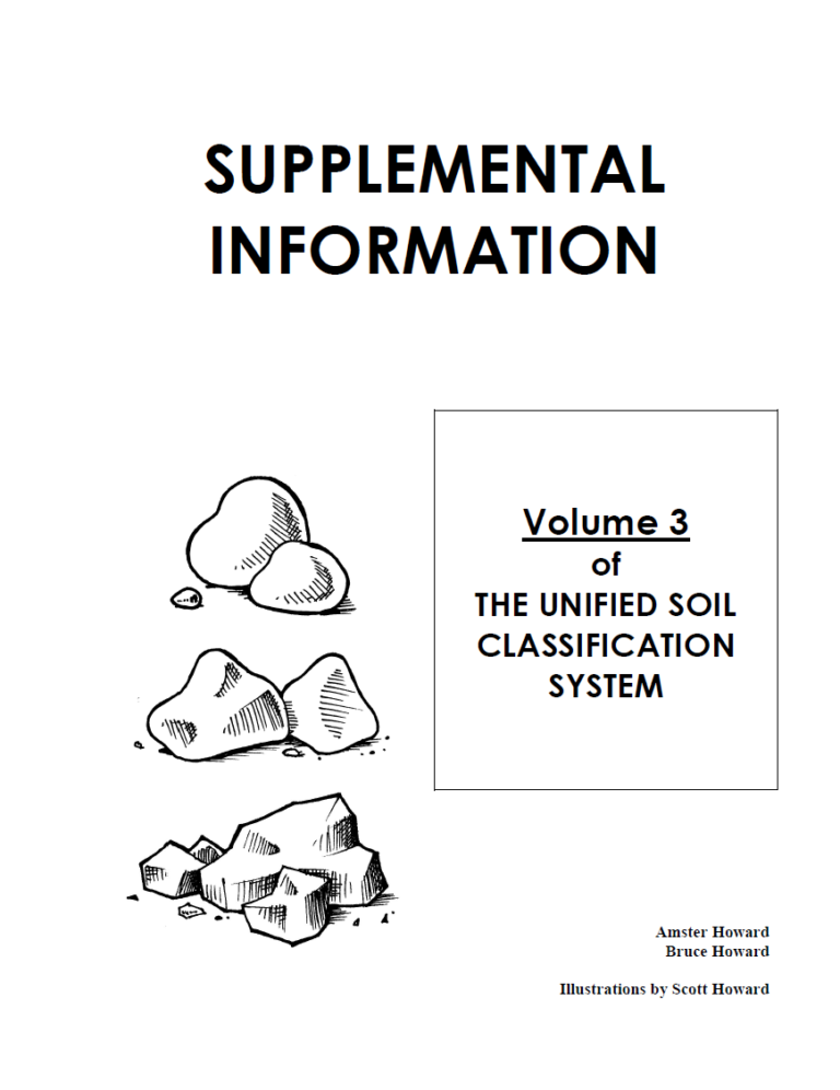 Unified-Soil-Classification-Volume-3-Supplemental-Information-Book-Cover